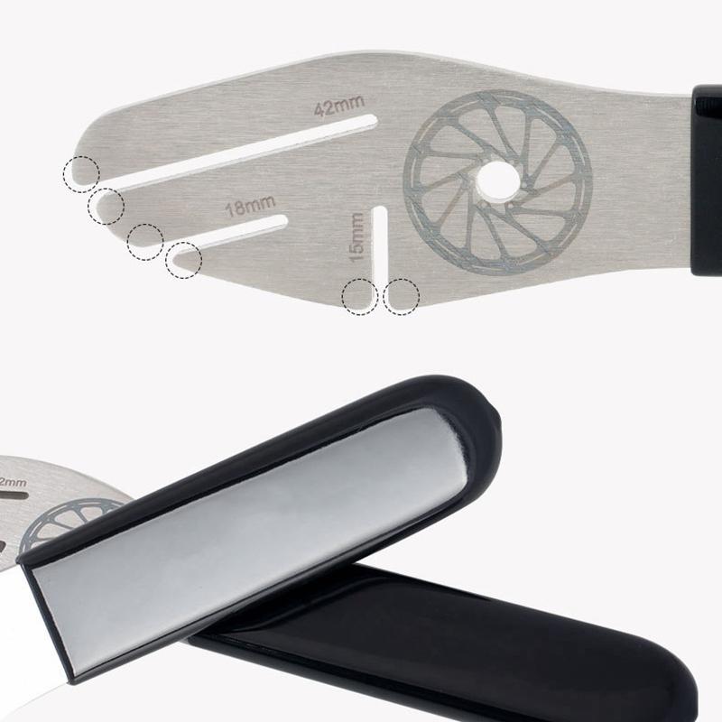 Mtb Bike Bicycle Disc Brake Rotor Alignment Truing Tools Mountain Bicycle Disc Flattening Correction Wrench Stainless Steel Tool