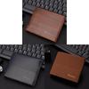 Stylish New Men's Wallet Slim Korean Design With Multiple Card Slots In Pu Leather