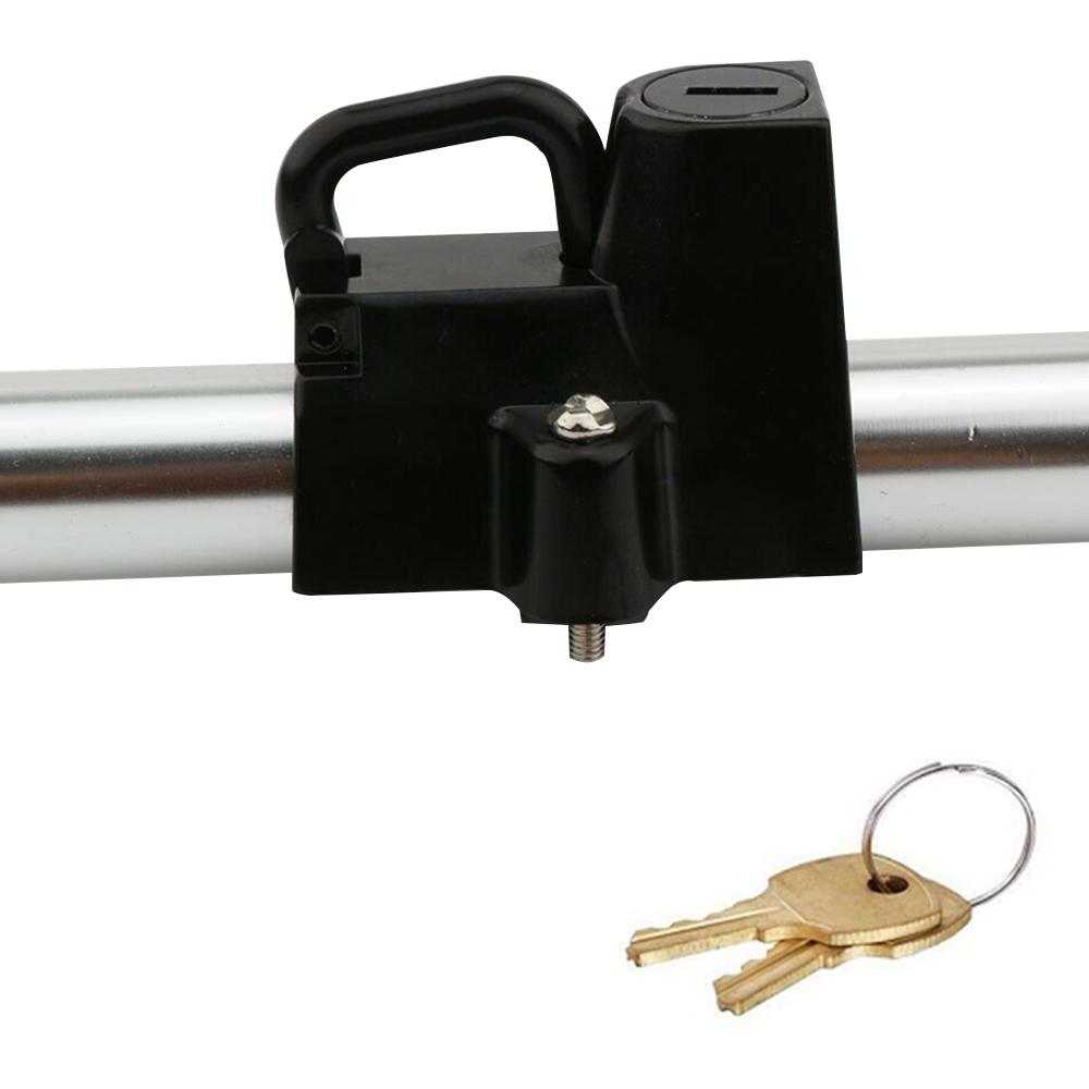 Black Motorcycle Helmet Lock for Harley-Davidson Street Glide Touring Anti-theft Handlebar Locking Cycling Equipment