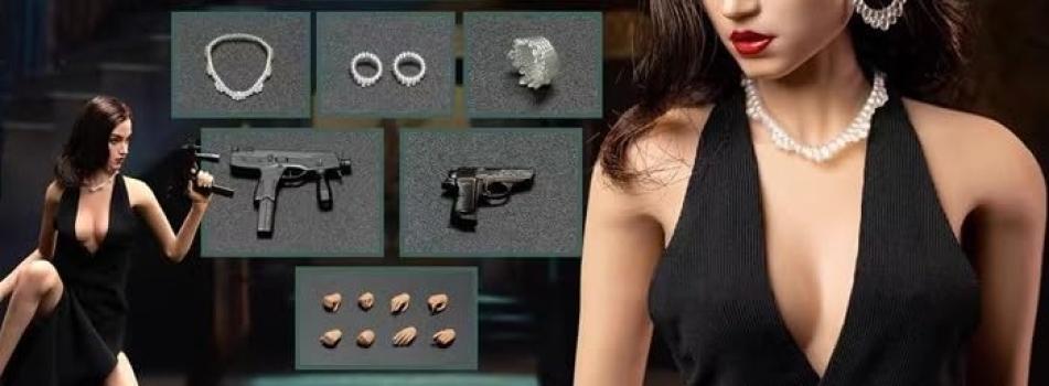 

Action Figure TGToys SWToys TG8012 Sexy Fighter Beautiful Woman Full Set [TOYBARJAPAN] 1/6 ×