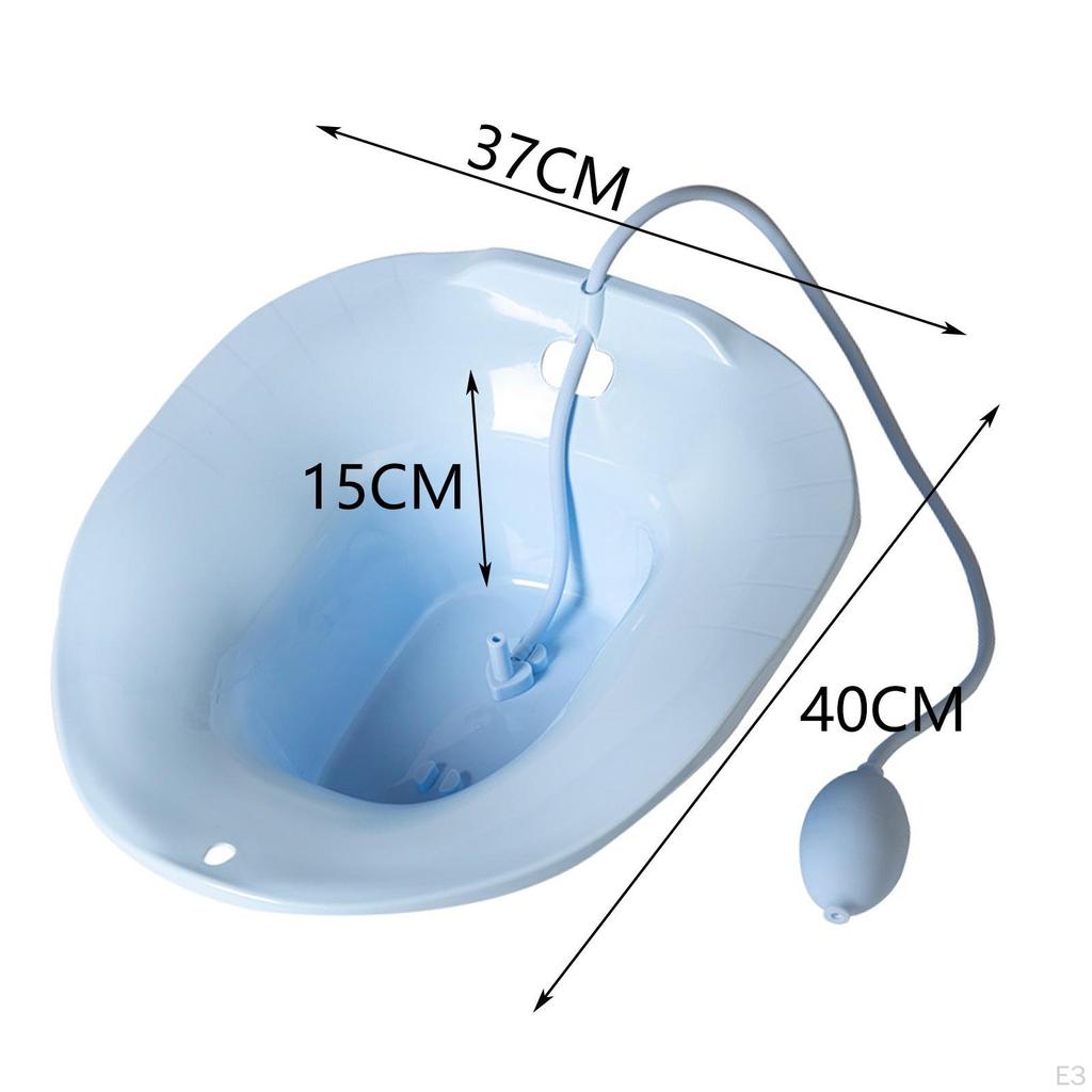 Bacinella per Bagno WC per Sedile per Vapori Vaginali, Immersione Perineale, Trattamento Perineo, Post-Partum