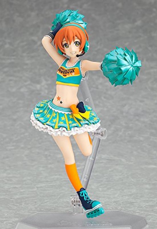 FigFIX Love Live School Idol Festival Hoshizora Rin Cheerleader-Version. Nicht maßstabsgetreue ABS & PVC Vorbemalte Komplettfigur