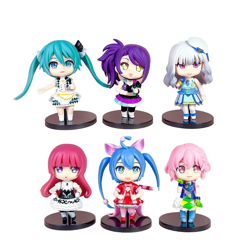 Kizuna Ai Future anime figurine "Miku Fairy Tale Project" surprise model display item lottery doll gift