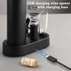 Electric Wine Bottle Opener Automatic Red Wine Corkscrew Rechargeable Wine Opener with Charging Base Tools Kitchen Accessories