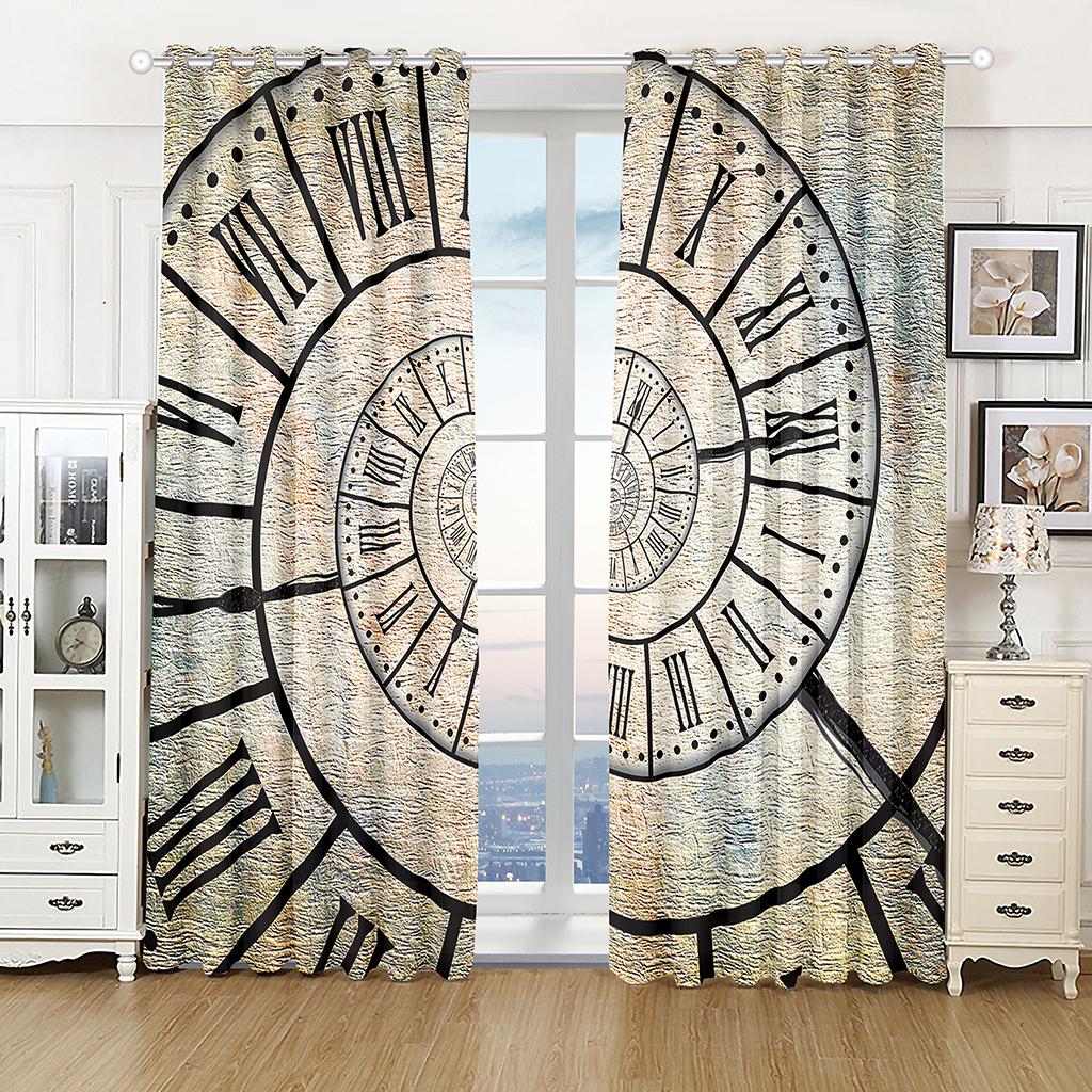 Gothic Galaxy Bedroom Decor Celestial Starry Witchy Mandala Diamond Teen Girls Women Living Room Window Drapes Fabric 2 Panels