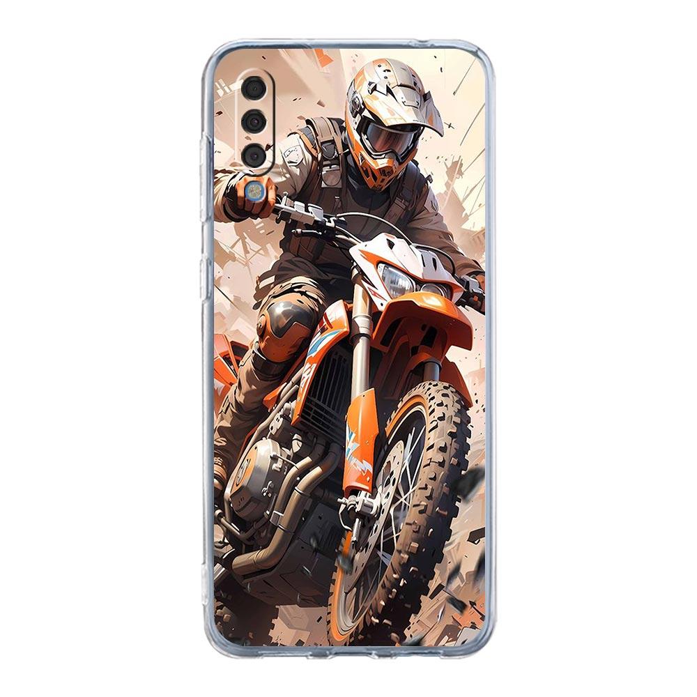 

Moto Cross Motorcycle Sports Phone Case For Samsung A54 A52 A50 A70 A20S A20E A12 A14 A16 A22 A24 A42 A34 A32 5G A04s A06 Cover Samsung A24 4G
