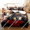 3D Print VINLAND SAGA Bedding Set Single Twin Full Queen King Size Bed Set Aldult Kid Bedroom Duvetcover Sets 3D Anime