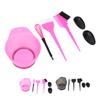 Hair Coloring Dyeing Kit Professional Salon Portable Ear  Dye Brush Mixing Bowl Tool Set