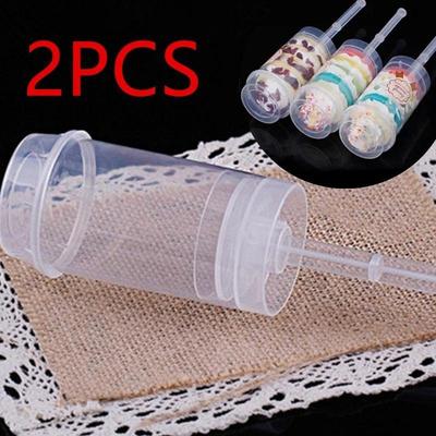 2pcs Baking DIY Cake Pusher Tube Ice Cream   Pusher Push Barrel Kitchen Accessories Tools