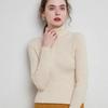 Turtleneck Pullover Sweaters Women Autumn Winter Casual Plus Size Knitted Jumper Solid Basic High Neck Tops