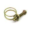 10Pcs Adjustable Pipe Clamp Double Wire Hose Clip Plumbing Fastener Hardware16 Sizes