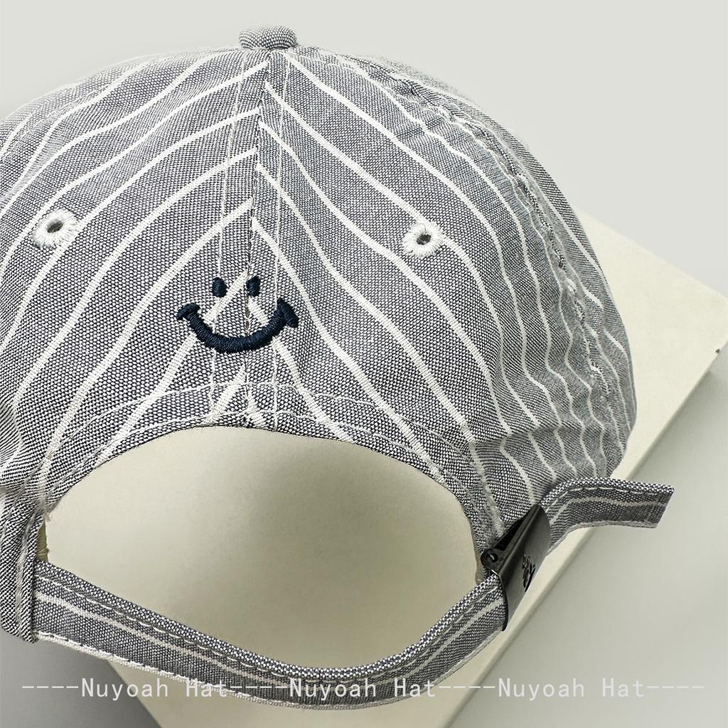New Men Women Korean Embroidered Letters Striped Baseball Hats Sunshade Personal Versatile Casual Peaked Caps Fashion Travel Ins