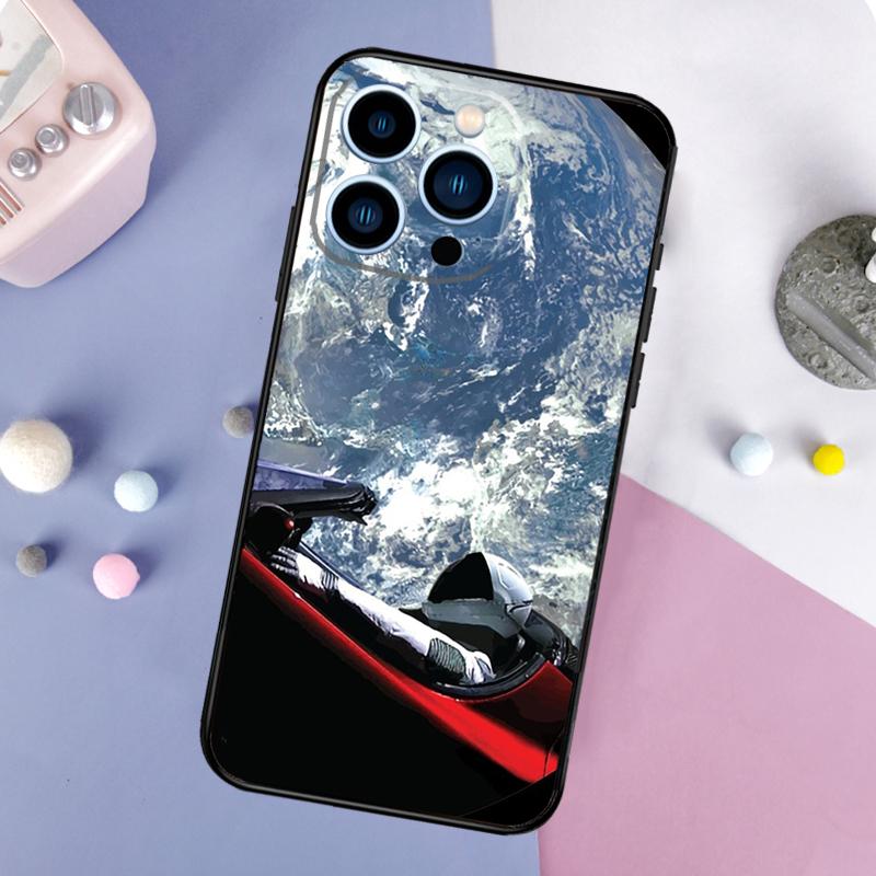 Elon Musk Funda For iPhone 16 15 11 12 13 14 Pro MAX X XS Max XR Plus 13 Mini Phone Case