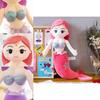 Adorable Mermaid Stuffed Plush Doll Soft Toy Perfect For Girls Birthday Gifts