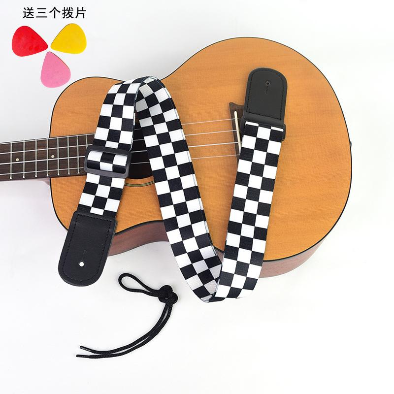 Ukulele Strap Woven Thickened Children's Crossbody Ukulele Strap Special Shoulder Strap for Ukulele