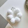 Plush Pompon Mobile Phone Charm & Bracelet Chain for Autumn/Winter