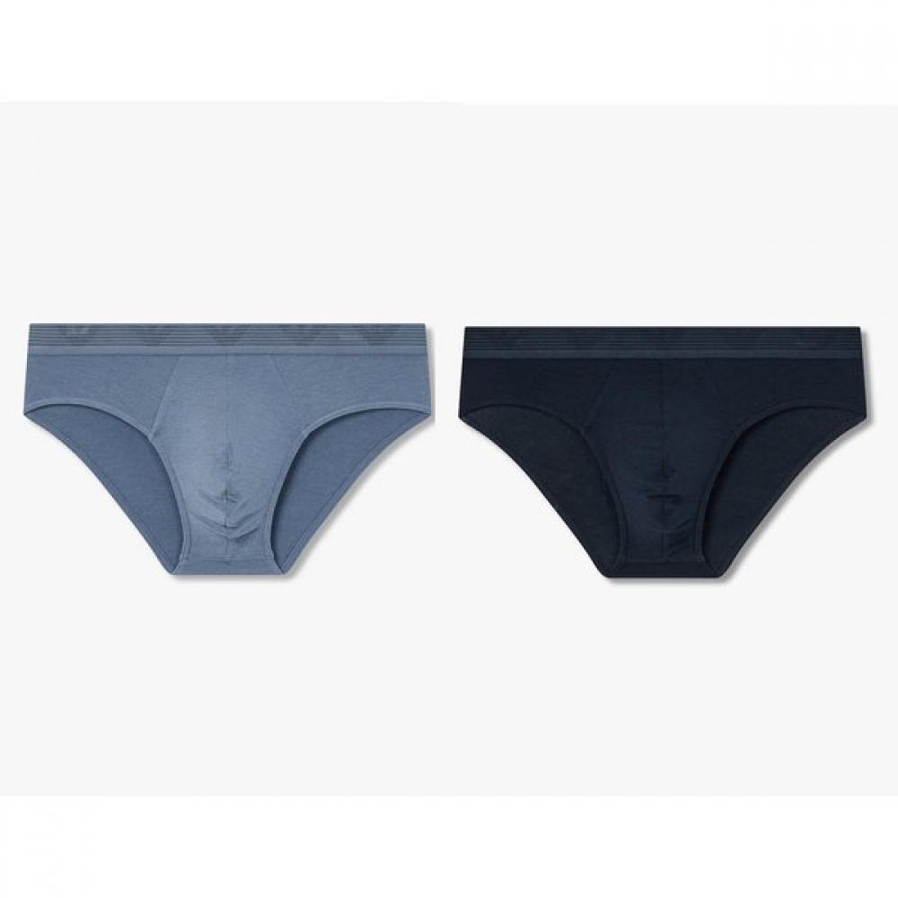 

Emporio Armani Men S Brief 2 Set Lyocell Blend Eagle Logo 0815311019 0815311020 L(105)