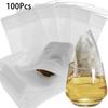 100Pcs Drawstring Disposable Coffee Pouches Multi-size Tea Infuser  Kitchen Accessories Tools