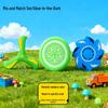 EVA Whirlwind Soft Frisbee - Outdoor Foam Flying Disc for Children & Parents, Hand-Throw Three-Leaf Boomerang Game.