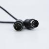 0.5m-2m DIN 5PIN Male To Male Cable MIDI 5 Pin DIN Plug To 5 Pin DIN Audio Extension Male Connector Cable Din-5pin M/M Adapter