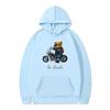Wintersportwagen Reiches Bärenmuster Bedruckte Hoodies Modische Lässige Sportliche Langärmelige Herren- und Damen-Unisex-Kapuzensweatshirts