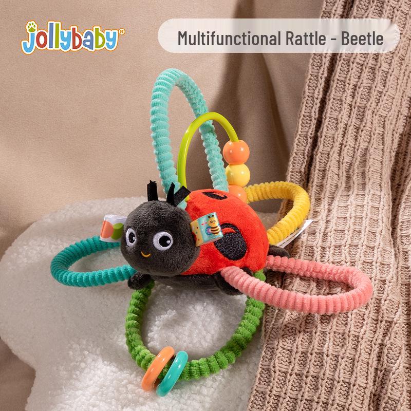 

Jollybaby Багатофункціональна дитяча іграшка-брязкальце для рук - Розвиваюча та прорізувальна іграшка-м ячик для захоплення