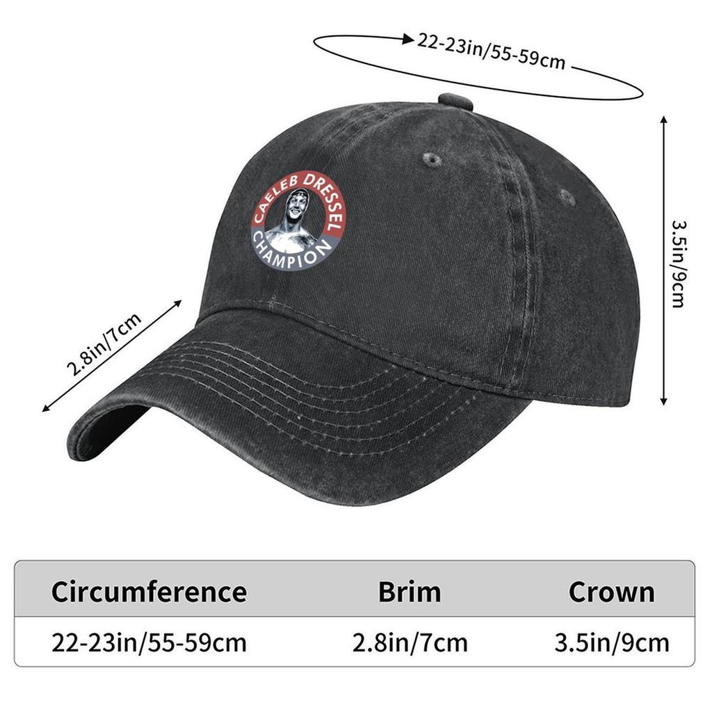 2026 Caeleb Swimming Merchandise Baseball Cap Hood Hat Luxury Brand Dad Hat Horse Hat For Women Men's