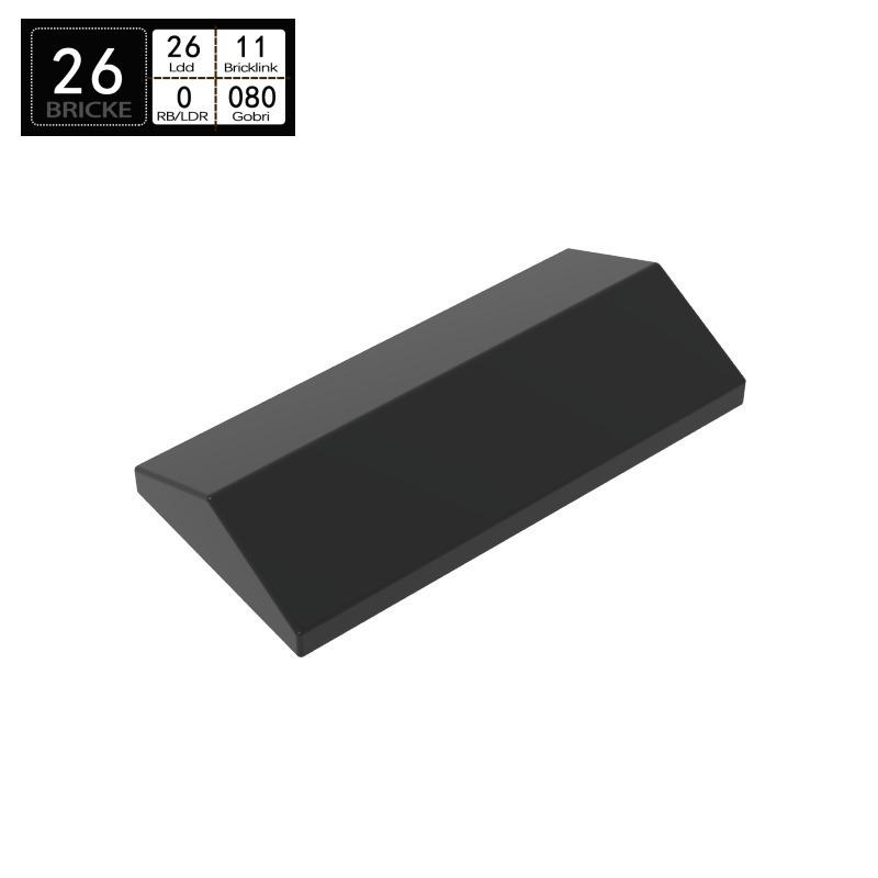 

BricKe 33° 2x4 Sloped Brick for LEGO 3299 Building Blocks – DIY Educational Loose Parts 50g (~48 pcs)