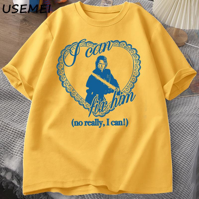 

Футболка «Я могу его исправить» с изображением Скайуокера, унисекс, унисекс, футболки с графическим принтом, повседневная футболка с коротким рукавом, унисекс, уличная одежда, большие размеры 4XL