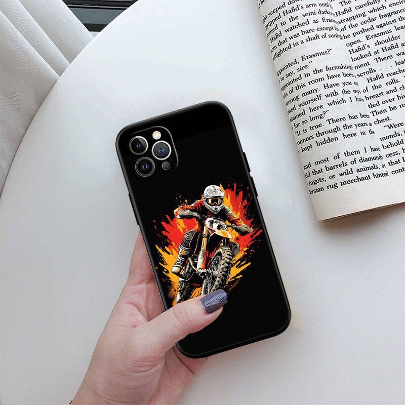 MH92 Motorcycle Racing Phone Shell Case for iPhone 7 8 11 12 13 14 15 16 17 16E XS Pro Max XR X SE Air