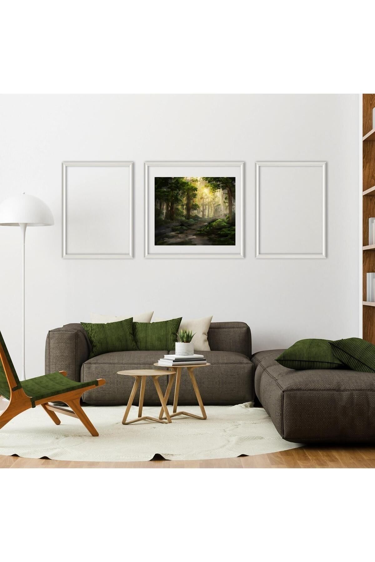 

Комплект для декоративной настенной лепнины из полиуретана под покраску – готовая рамка для мотива своими руками 2,5 см (Набор из 3 предметов) с малярным скотчем и холодным силиконом в подарок