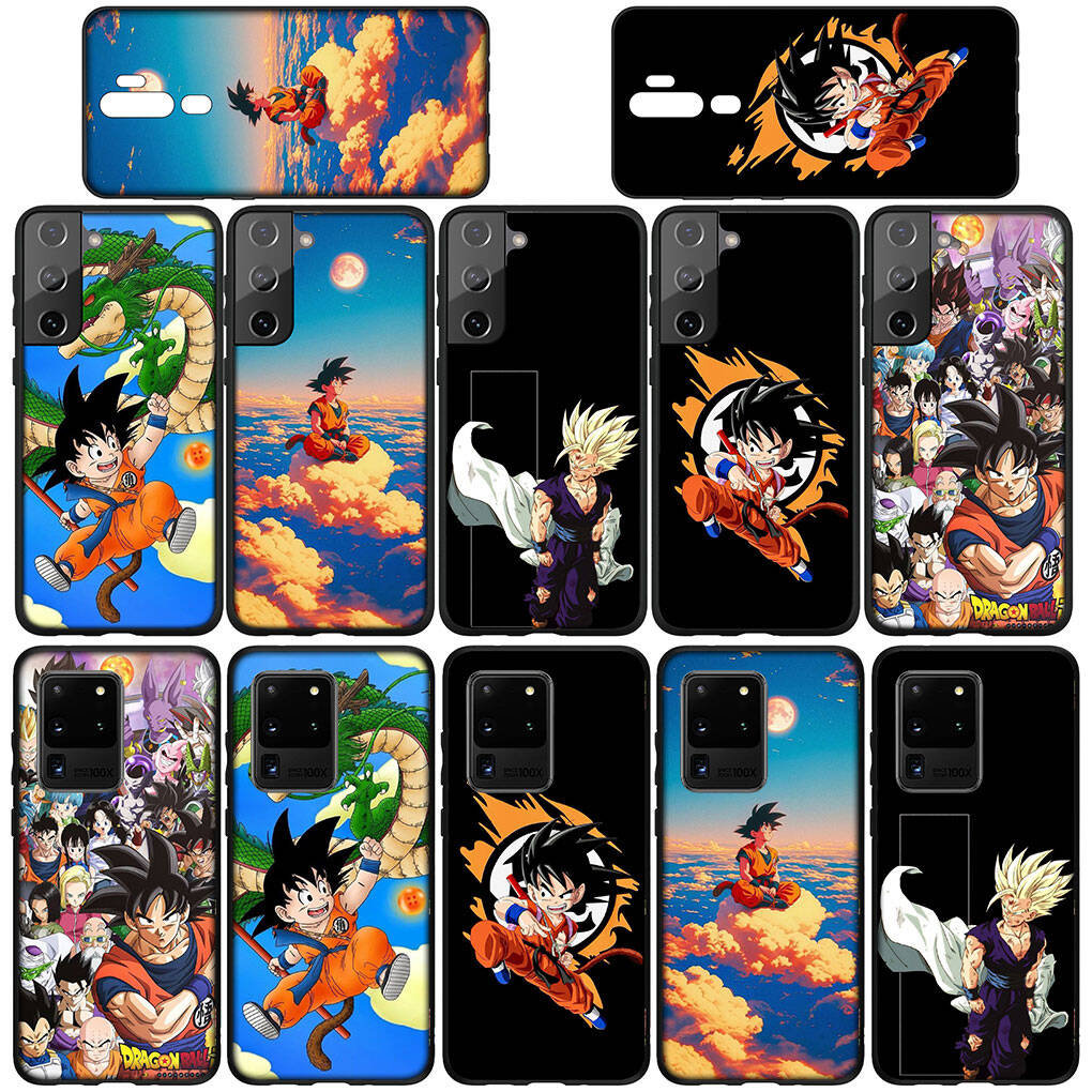 IPhone 17 15 16 Plus X Redmi Note 14 12 11 13 Pro Max Huawei P30 P20 Lite OPPO A60 A40 A80 A54 için Telefon Kılıfı Funda Ejderha Son Gokus Ball Gohan Kapak