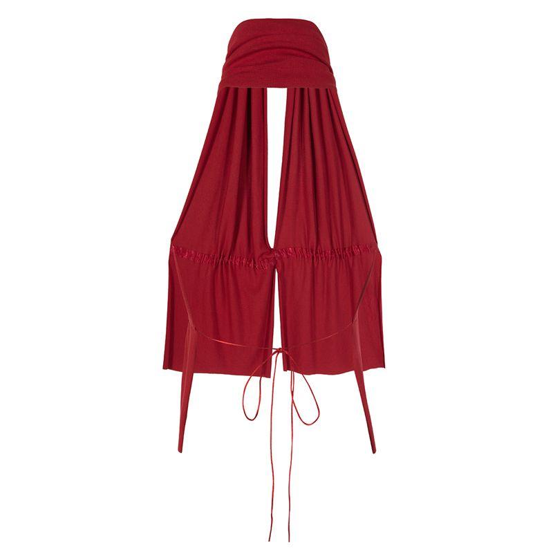 

Cariedo South France Holiday Seaside Holiday Halterneck Super Beautiful Open Back Vest Summer New Sling Tops