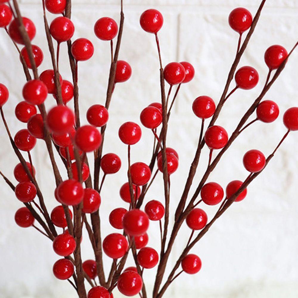 Party Home Decor Fake Flowers Artificial Berry Berries Branch Simulation Cherry Party Home Decor Fake Flowers Artificial Berry Berries Branch Simulation Cherry