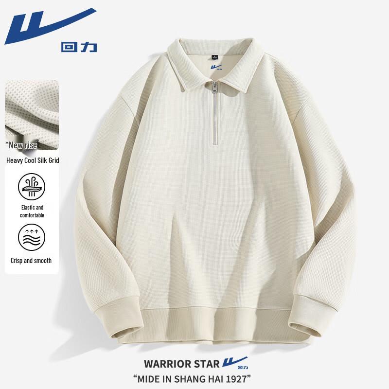 Warrior Men s Half-Zip Polo Sweatshirt 3XL