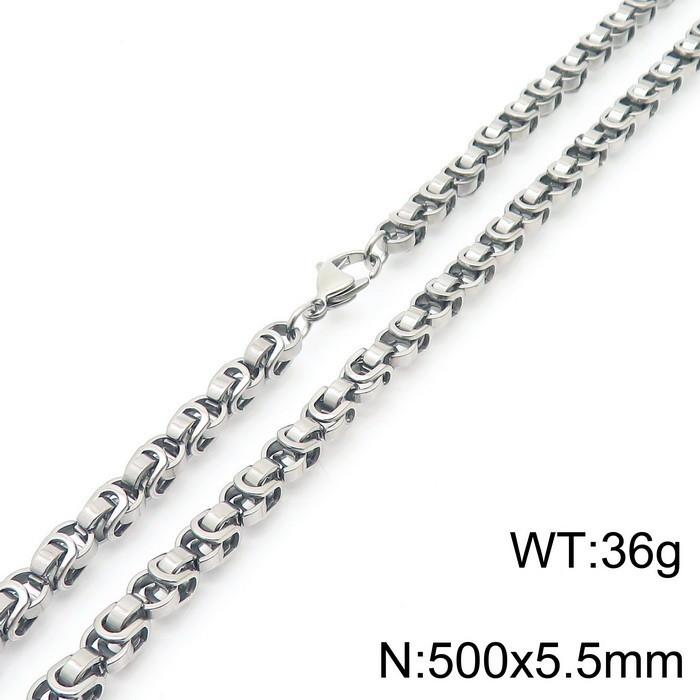 Single Chain Patching Necklace Creative Fashion Personality Men and Women Versatile Decorations
