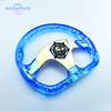 13inch D Shape Acrylic Racing Game Steering Wheel Neo Chrome Spoke Car Modified Sports Steering Wheels
