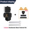 for Bambu Lab A1 Mini /A1 Hotend Kit with 0.2/0.4/0.6/0.8mm Hardened Steel Nozzle For A1 Replace Hotend Kit For Bambu A1 A2L