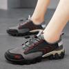 Fashion 2025 Men Sneakers Mesh Breathable Top Layer Leather Men Sports Shoes Outdoor Mesh Hollowed Out Running Shoes Men Shoes