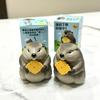 1Pcs Hamster Fat Cute Action Figure Toy Sculpture Screaming Groundhog Sound Toys For Home Office Diy Decoration