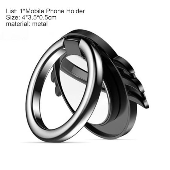 Mobile Phone Stand Rotation Ultra-thin Cell Magnetic 360-degree Phone Finger Ring Holder