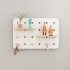 Zählerabdeckung Moderne Dekorationsplatten Elektrokasten Versteckt Nordisches Lochblech Holzplatten Regalwand Wanddekorationen Wohnzimmer