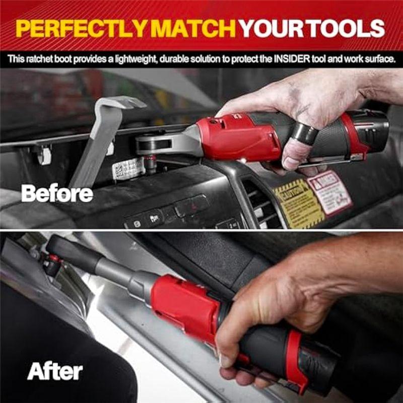 AEE2-Protective Boot 49-16-3050 Reach High Speed Ratchet Protective Boot For  M12 Insider Ratchet 3050-20