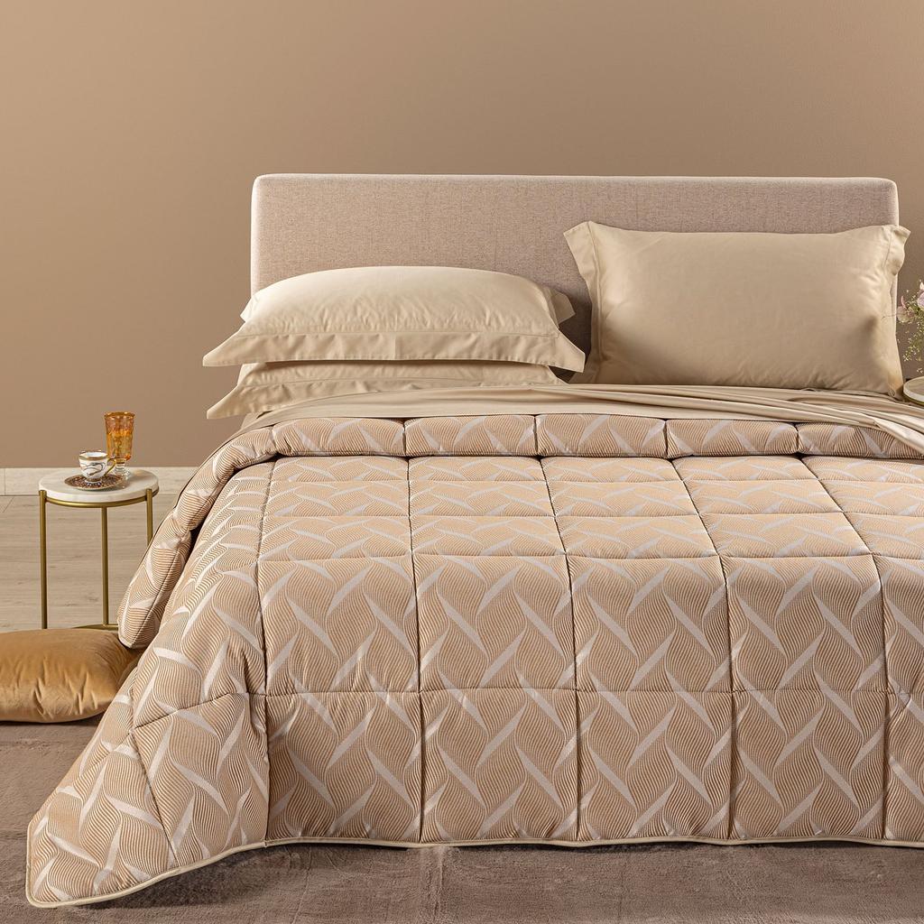 Trapunta Biki Barocco in Raso Jacquard 300 gr/mq