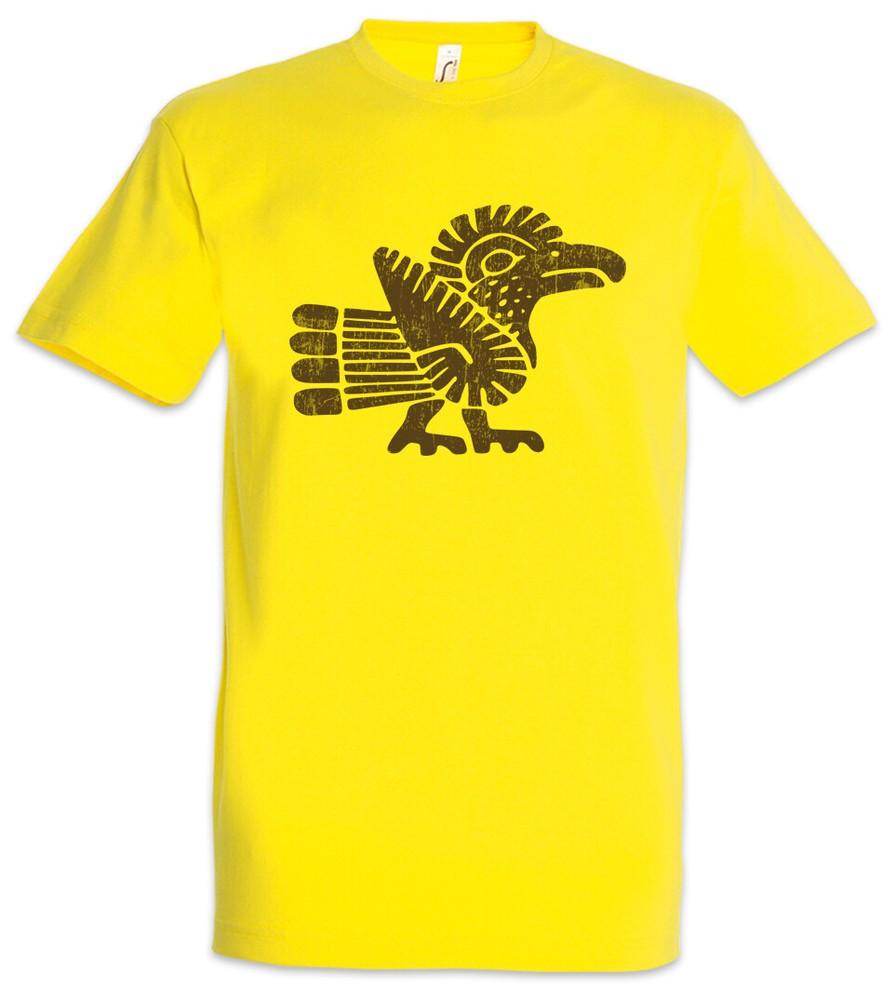 

Aztec Bird III T-Shirt Aztecs Empire Tattoo American Indians Tribe Symbol Sign S