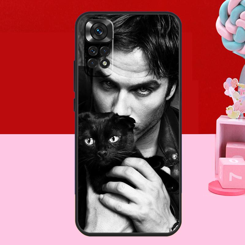 

Чехол Damon Salvatore Дневники вампира Для Xiaomi Redmi Note 14 13 12 11 10 15 Pro Plus Redmi 15 C 13C 10C 12C 14C Мягкая крышка Redmi Note 13 4G