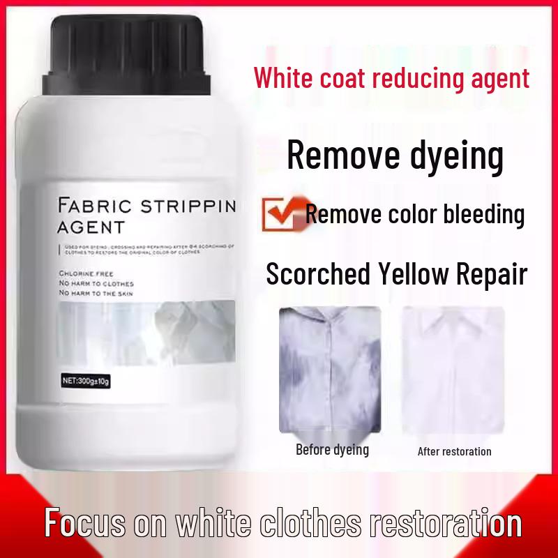 Smacchiatore Bianco Candeggina: Polvere Ripara Colore e Sbiancante per Vestiti Ingialliti