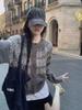 Women's Loose Knit Fair Isle Wool Cardigan for Autumn/Winter