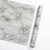 Waterproof Landscape White Marble Wallpaper Stick Self Adhesive Marble Wallpaper