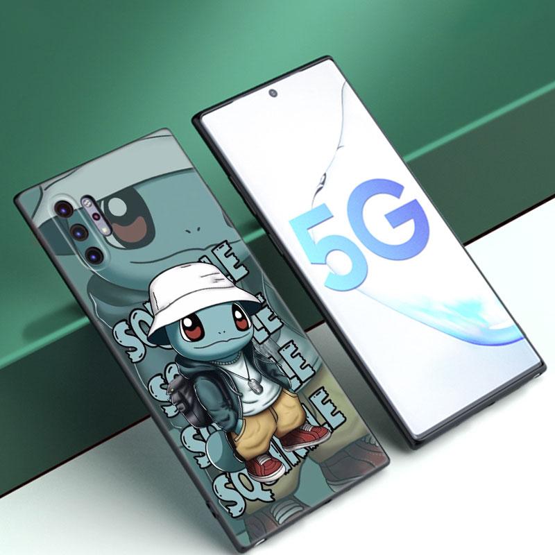 Cute P-Pikachu Phone Case For Samsung Note 10 Lite 20 Ultra M04 M13 M32 4G M14 M15 M34 M52 M53 M54 M55 5G M11 M12 M21 M31 M51